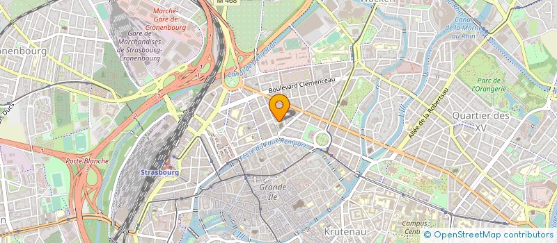 localisation de l'entreprise SOC FIDUS REVIS EXPERT COMPTABLE à STRASBOURG