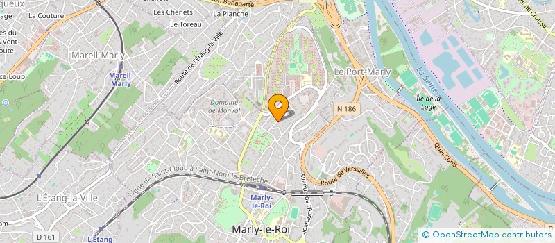 localisation de l'entreprise SOC FINAN GEST GRANDES TERRES  MARLY-LE-ROI