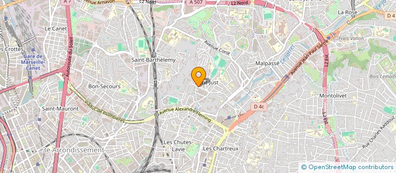 localisation de l'entreprise SOC FINANC INDUST ET COMMERC à MARSEILLE