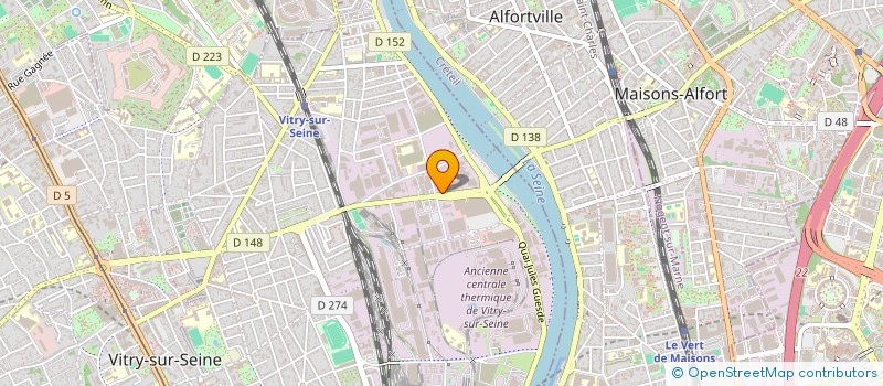 localisation de l'entreprise SOC FINANC PARTIC INDUS LOISIR SCES AGRI à VITRY SUR SEINE
