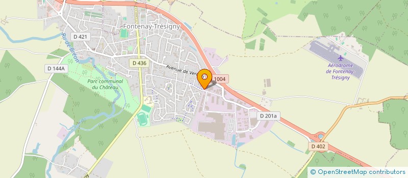 localisation de l'entreprise SOC FINANC PARTICIPATION (SO.FI.PA.)  FONTENAY-TRESIGNY