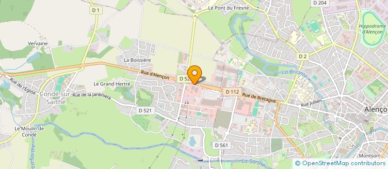 localisation de l'entreprise SOC FINANCIERE AUTO CONCEPT SA à CONDE-SUR-SARTHE