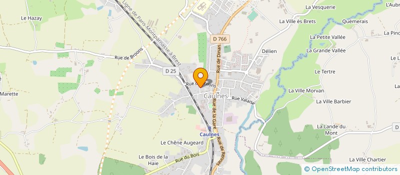 localisation de l'entreprise SOC FINANCIERE CHOUX à CAULNES
