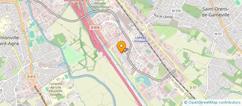 localisation de l'entreprise SOC FINANCIERE D'INNOVATION à LABEGE