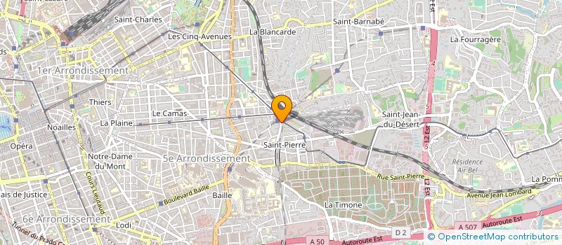 localisation de l'entreprise SOC FINANCIERE DE LOISIRS ET GESTION à MARSEILLE