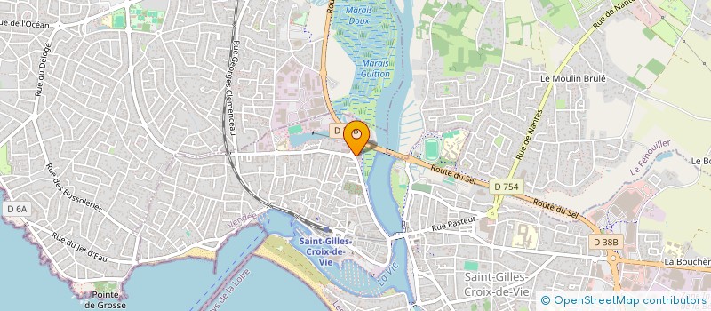 localisation de l'entreprise SOC FINANCIERE DES MERS SOFIMER à SAINT-GILLES-CROIX-DE-VIE