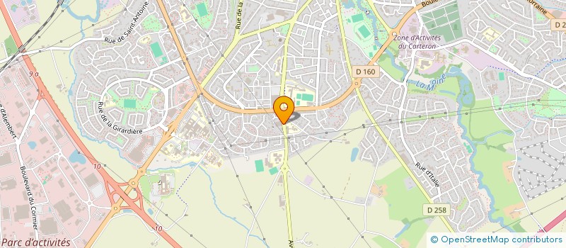 localisation de l'entreprise SOC FINANCIERE DU CHENE ROND à CHOLET