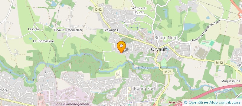 localisation de l'entreprise SOC FINANCIERE DUQUESNE SOFID à ORVAULT