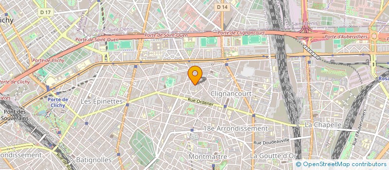 localisation de l'entreprise SOC FINANCIERE ENTREPRISES PLUCHET  PARIS