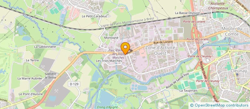 localisation de l'entreprise SOC FINANCIERE ET COMMERCIALE DELACROIX à VEZIN-LE-COQUET