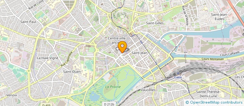 localisation de l'entreprise SOC FINANCIERE ET FONCIERE NAB à CAEN