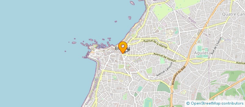 localisation de l'entreprise SOC FINANCIERE IMMO ATLANTIQUE à BIARRITZ