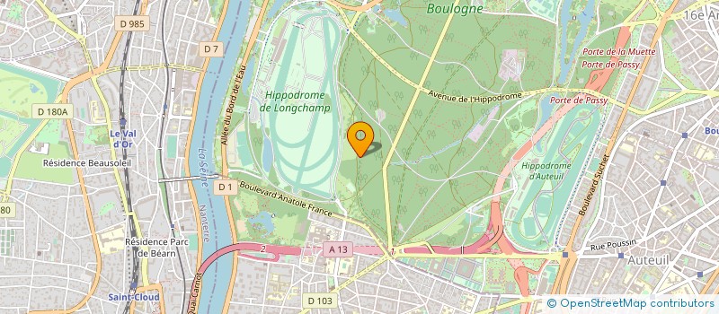 localisation de l'entreprise SOC FINANCIERE MINERAIS  PARIS