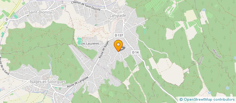 localisation de l'entreprise SOC FINANCIERE PROTECTION DE LA PERSONNE  LANGLADE