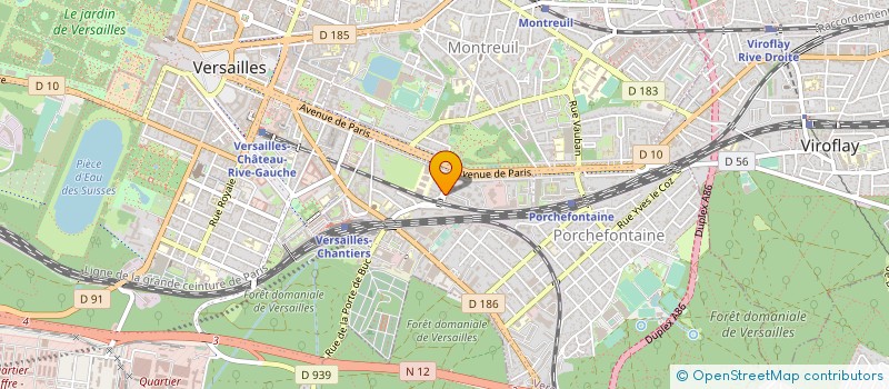localisation de l'entreprise SOC FINANCIERE PVP PROMOT VALORIS PLACEM à VERSAILLES
