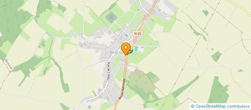 localisation de l'entreprise SOC FINANCIERE ROBERT DE LUZARCHES  BEAUVAL