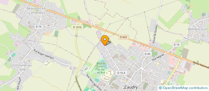 localisation de l'entreprise SOC FINANCIERE SCGP à CAMBRAI