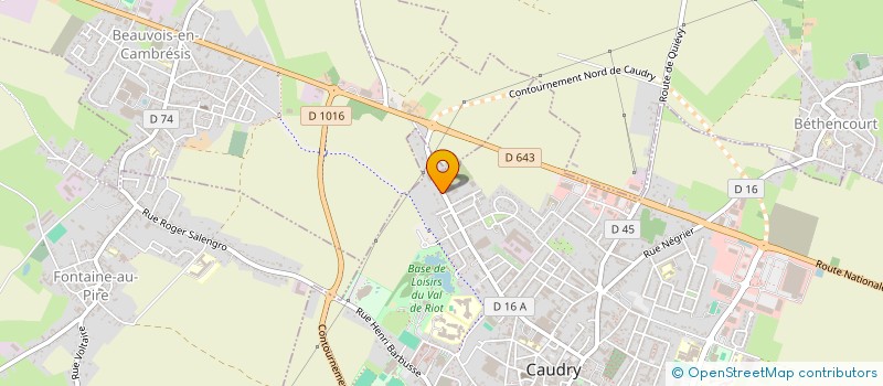 localisation de l'entreprise SOC FINANCIERE SCGS à CAMBRAI