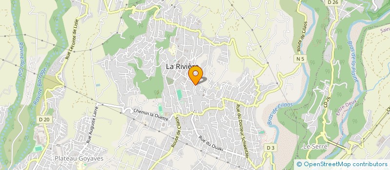 localisation de l'entreprise SOC FLASH-GAZ à SAINT-LOUIS