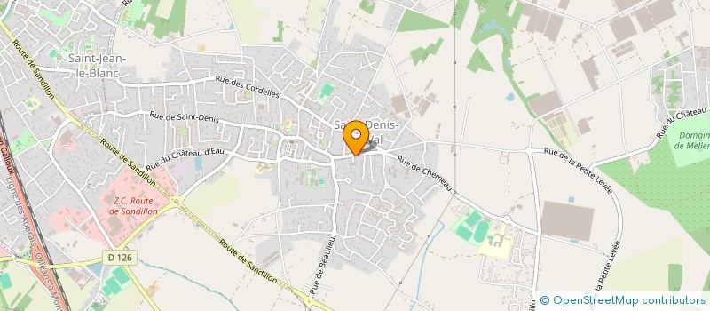 localisation de l'entreprise SOC FLEURYSSOISE DE PARTICIPATIONS à SAINT-DENIS-EN-VAL