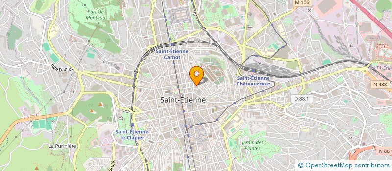 localisation de l'entreprise SOC FONCIERE AMENAGEMENT ET RENOVATION à SAINT-ETIENNE
