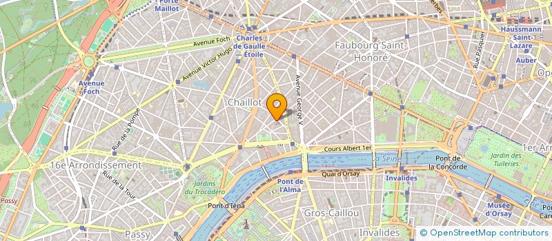 localisation de l'entreprise SOC FONCIERE D AMENAGEMENT SFA à PARIS