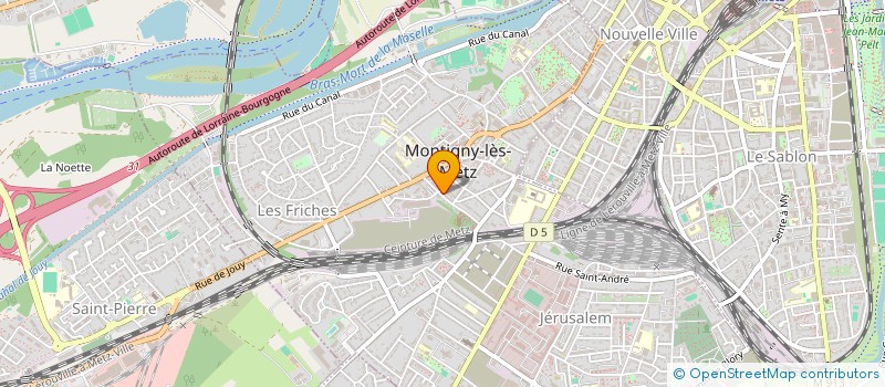 localisation de l'entreprise SOC FONCIERE D EPARGNE ET PREVOYANCE à MONTIGNY-LES-METZ