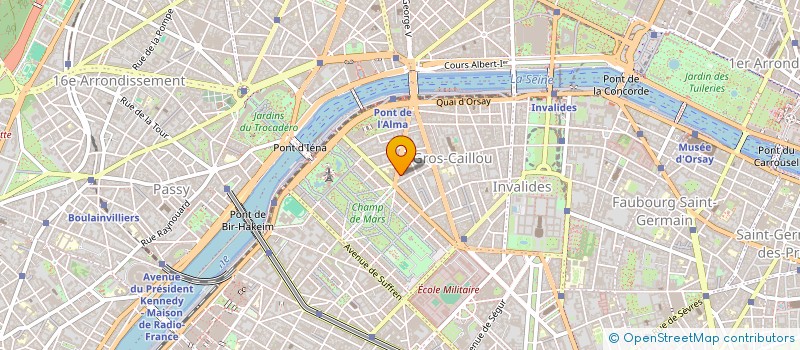 localisation de l'entreprise SOC FONCIERE DU SUD  PARIS