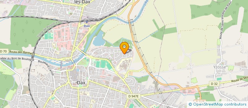 localisation de l'entreprise SOC FONCIERE IMMOBILIERE DES LANDES à DAX