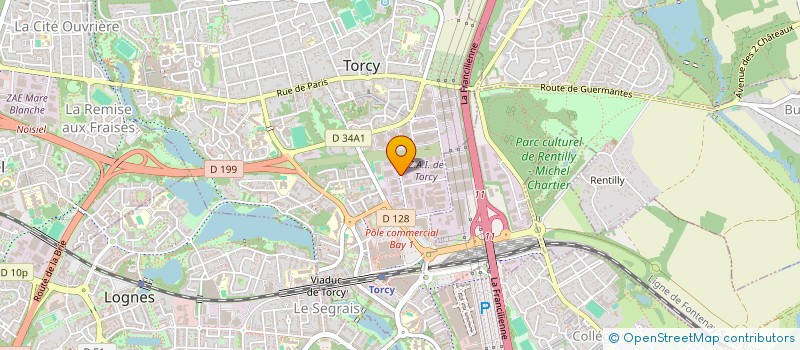 localisation de l'entreprise SOC FONDERIE LMP à TORCY