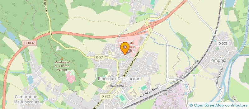 localisation de l'entreprise SOC FORESTIERE ET AGRICOLE D'OFFEMONT  SAINT-CREPIN-AUX-BOIS