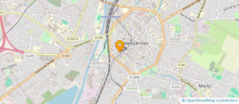 localisation de l'entreprise SOC FORMA CONSEIL à VALENCIENNES