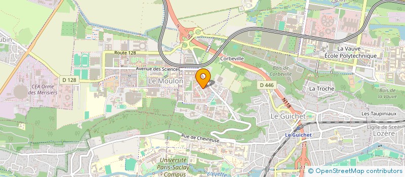 localisation de l'entreprise SOC FORMATION CONSEIL SUR LOGICIELS  ORSAY