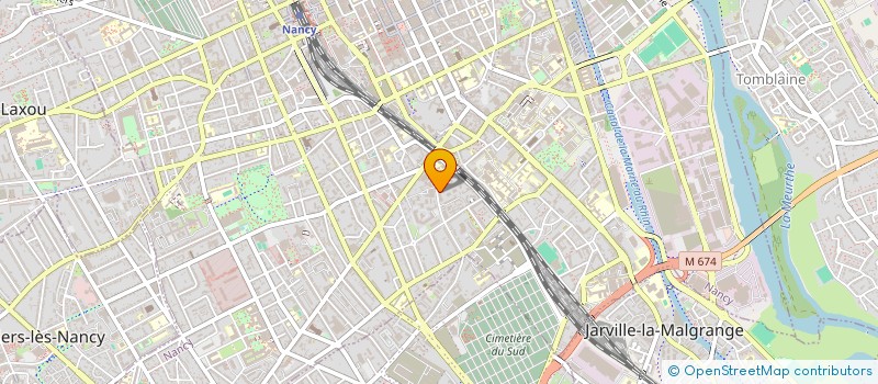 localisation de l'entreprise SOC FORMATION D ENTREPRISES  NANCY