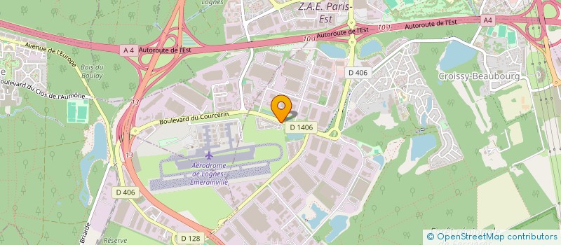 localisation de l'entreprise SOC FORMATION TECH LUTTE CONTRE INCENDIE à CROISSY-BEAUBOURG
