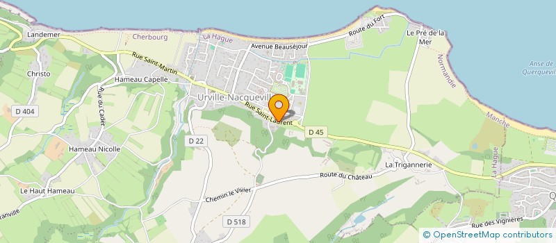 localisation de l'entreprise SOC FOULON PIERRE ET JEAN YVES  LA HAGUE