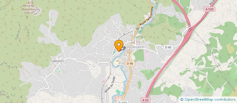 localisation de l'entreprise SOC FR AGENC PROF MARSEILLAISE TRAVAUX à ROQUEVAIRE