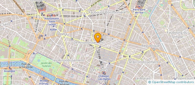 localisation de l'entreprise SOC FR ARTICLES DE BUREAU ET INFORMATIQU à PARIS
