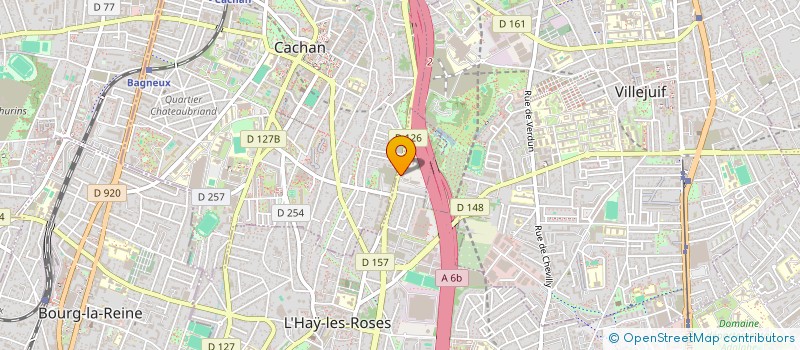 localisation de l'entreprise SOC FR ASSISTANCE TECHN INDUST FINANCIER  L'HAY-LES-ROSES