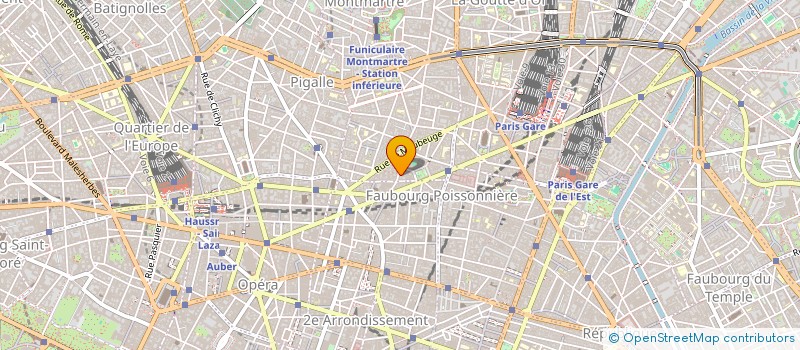 localisation de l'entreprise SOC FR DE CYTOLOGIE CLINIQUE  PARIS