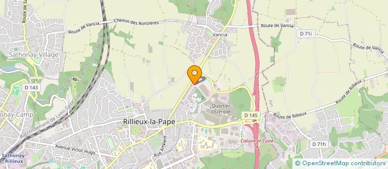 localisation de l'entreprise SOC FR DE DISTRIBUTION ET DE PROMOTION à RILLIEUX-LA-PAPE