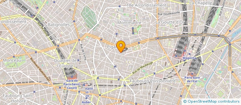 localisation de l'entreprise SOC FR DERMATO PATHO SEXUEL TRANSMIS à PARIS