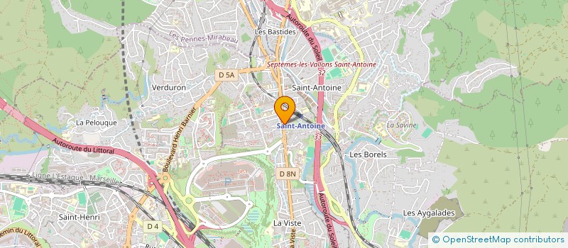 localisation de l'entreprise SOC FR DES ANNUAIRES PROFESSIONNELS à MARSEILLE