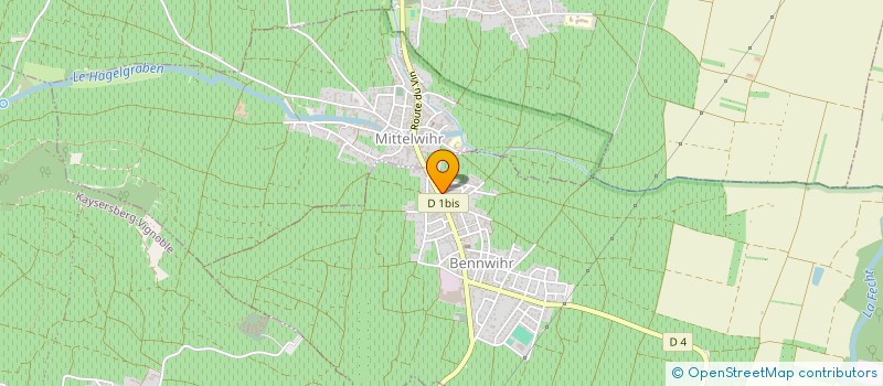 localisation de l'entreprise SOC FRAN ELAB APPLI DIFFUS TECH PROD NRC à BENNWIHR