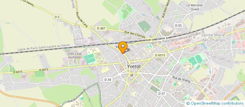 localisation de l'entreprise SOC FRANC AQUARIUM MIROIT ALUM à YVETOT