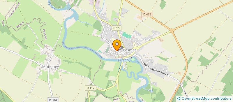 localisation de l'entreprise SOC FRANC COMTOISE TOURNERIE à SAUVIGNEY-LES-PESMES