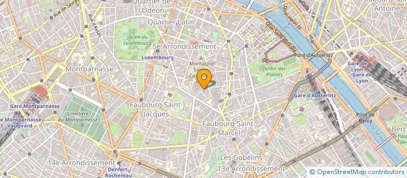 localisation de l'entreprise SOC FRANC DE SPECTROMETRIE DE MASSE à PARIS