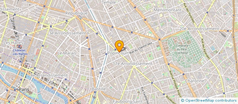 localisation de l'entreprise SOC FRANC MICROGRAVUR OPTIQUE à PARIS