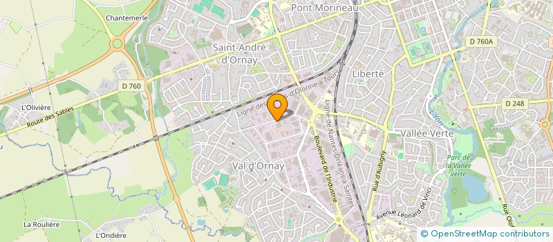 localisation de l'entreprise SOC FRANC RESTAUR RAPIDE SERVICE COMPRIS à LA ROCHE-SUR-YON