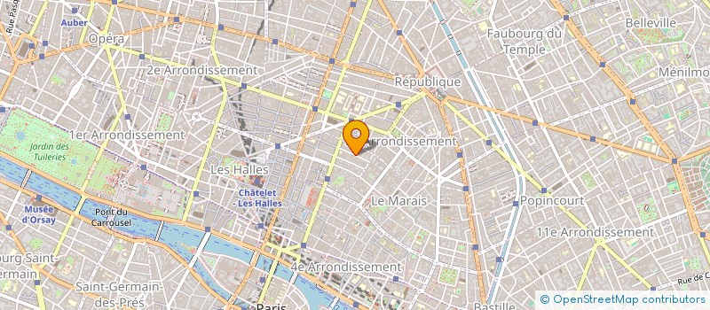 localisation de l'entreprise SOC FRANCAIS DE COMMUNICATION & PARTENAR  PARIS